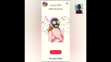 DOP 2 | Delete One Part 2 Level 1499 Wake the girl up #dop2 #gameplay #androidgames #shorts