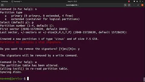 Fix / re- partition / format your pendrive in linux (ubuntu)