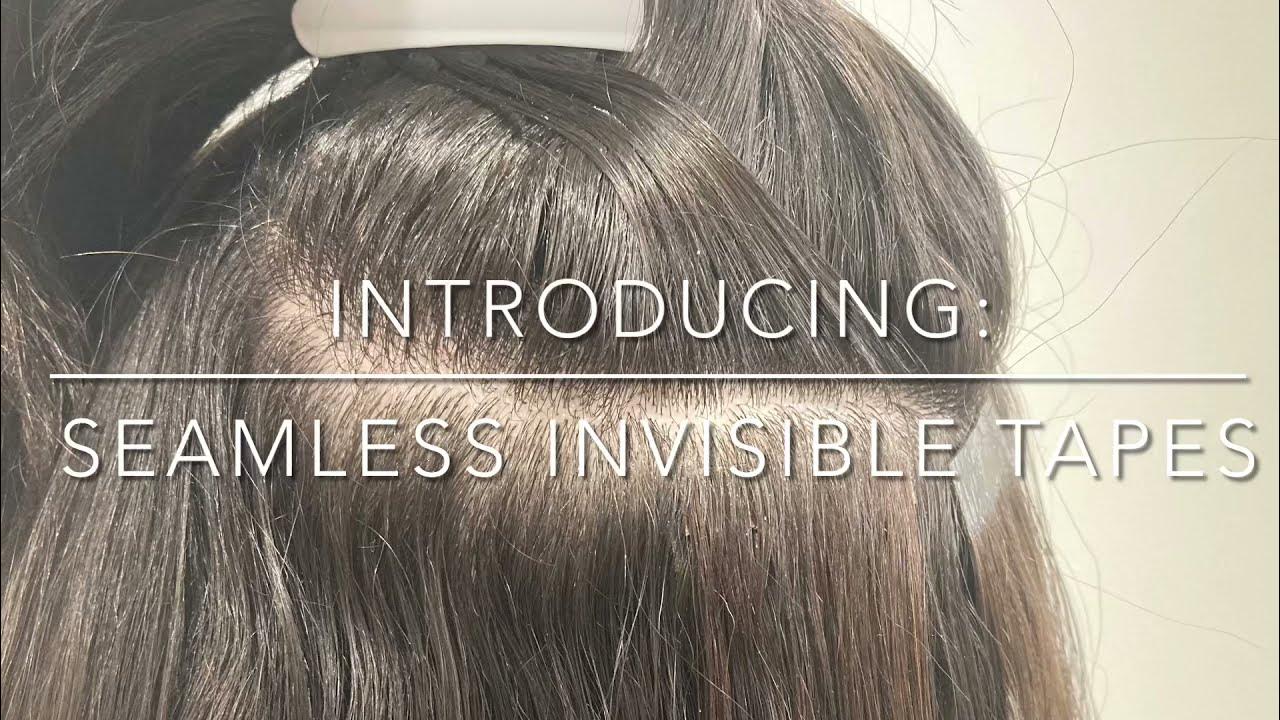 Seamless Invisible Tape In Extensions vs. Classic Tape Hair