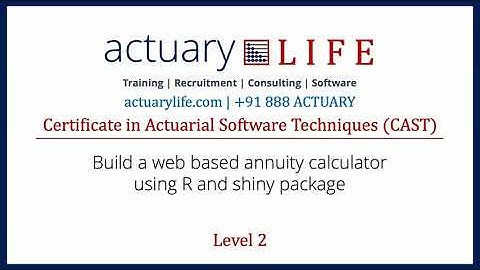 CAST Level 2 - Shiny app to build an annuity calculator