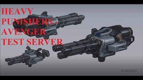 War Robots - Test Server - New weapon Avenger