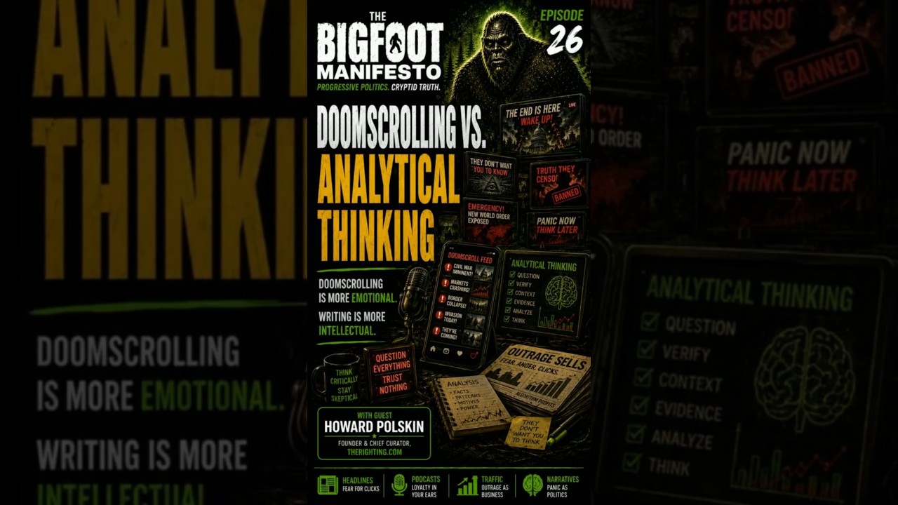 Doomscrolling vs. Analytical Thinking #psychology