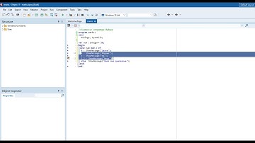 Урок 7. Оператор case-of в Delphi 11