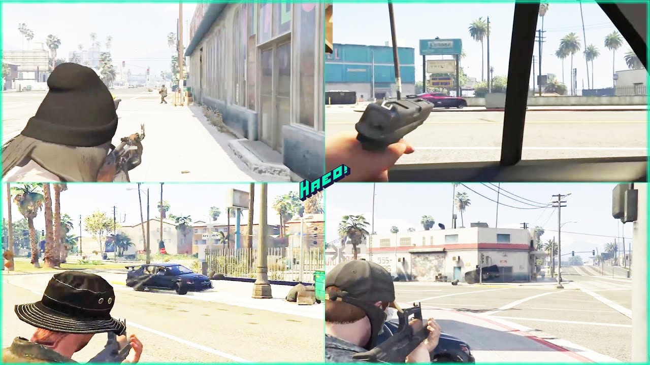 Chang Gang vs BBMC War at Southside Megamall (Multi POVs) | Nopixel 3.0