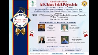 FDP- PYTHON - VALEDICTORY