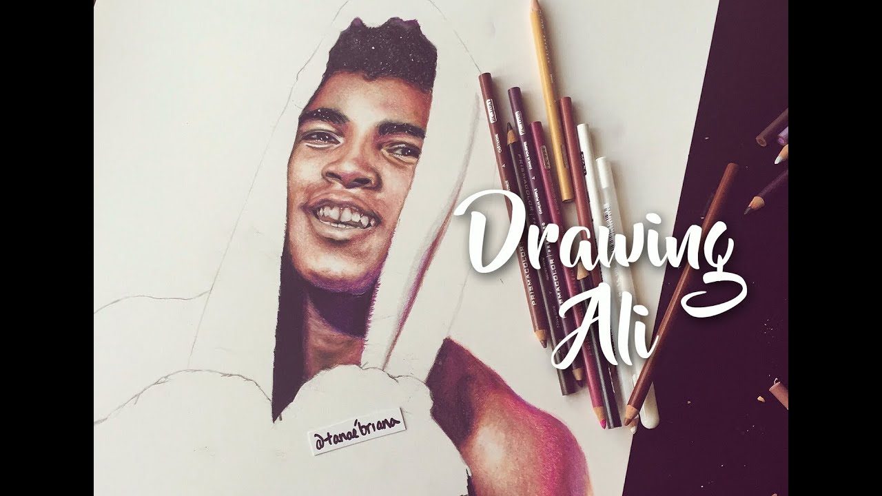 Muhammad Ali - timelapse drawing