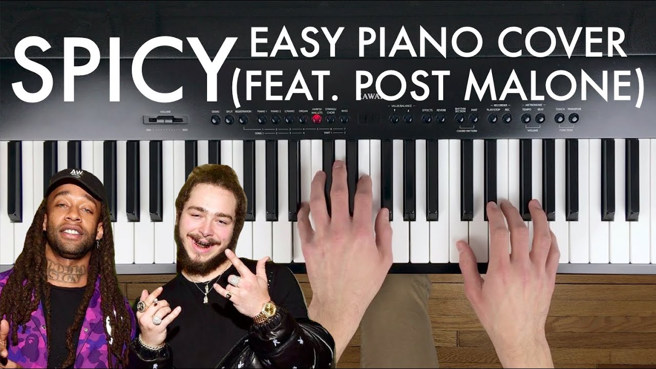 Ty Dolla $ign - Spicy (Feat. Post Malone) | Easy Piano Cover Ty Dolla $ign - Spicy (Feat. Post Malone) | Easy Piano Cover