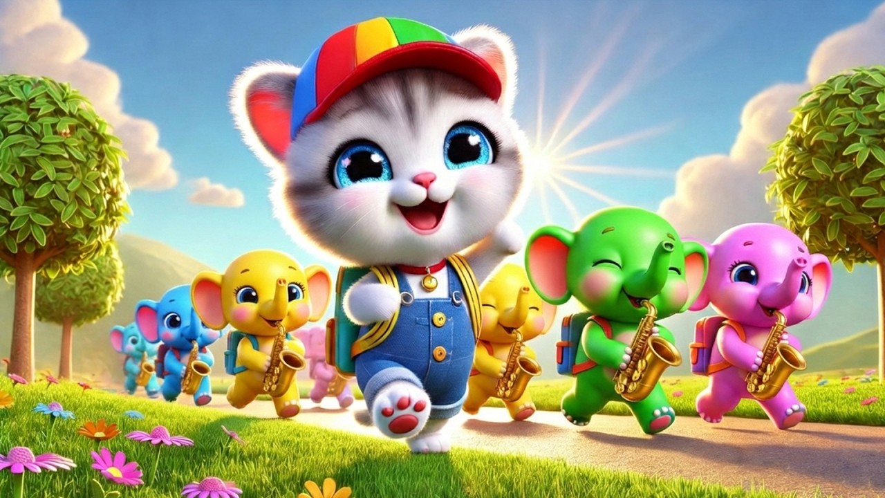 Nhạc Thiếu Nhi Remix Hay Nhất 🐱 BÀI HÁT ĐỘI KÈN TÝ HON - Ca Nhạc Thiếu Nhi 3D Hay Nhất 2026