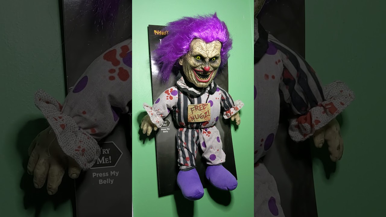 Spirit Halloween Hugz The Clown Doll! 🤡