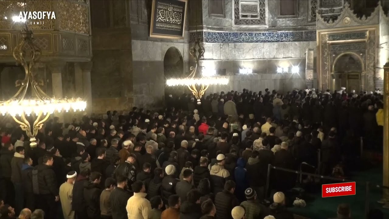 Ayasofya'da Enderun Teravihi | İmam Mehmet Emin Ay