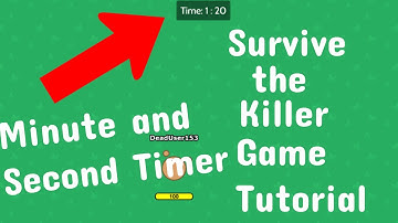 Minutes and Seconds Timer | Modd.io Tutorial [1]