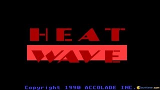 Heat Wave: Offshore Superboat Racing gameplay (PC Game, 1990) screenshot 1