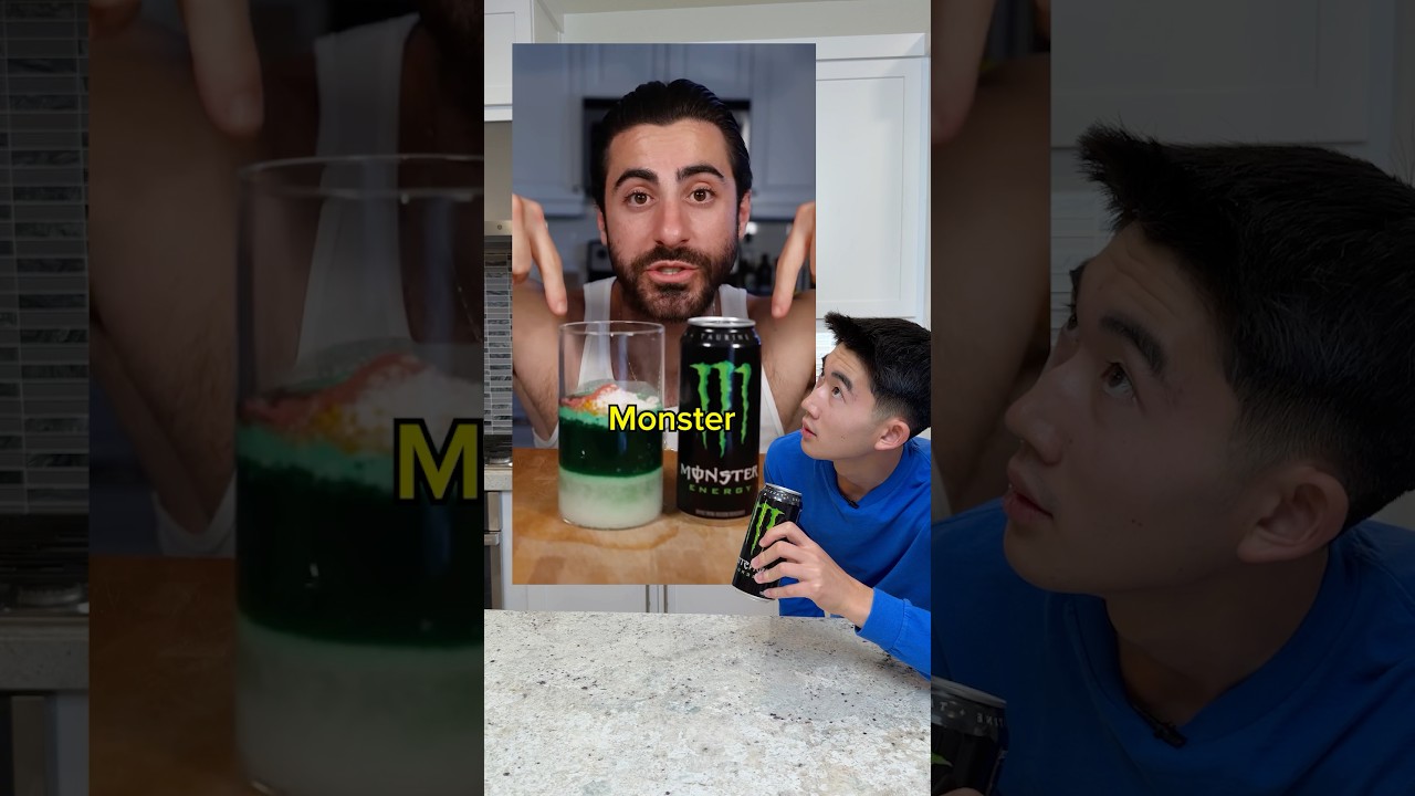 Homemade Monster Energy