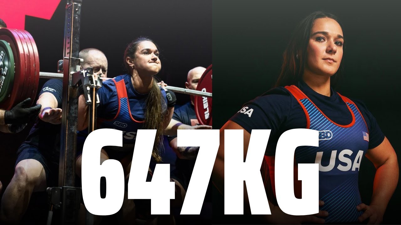 Amanda Lawrence USA | IPF Sheffield 2024 | 11th Place | 647kg Total 84kg Class