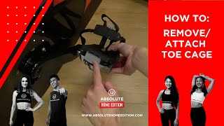 How to Remove or Attach Toe Cage from Stages Bike