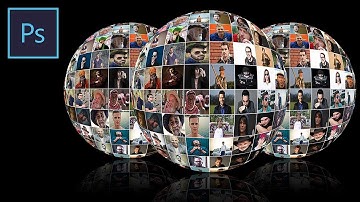 How To Create a Spherical Collage in Photoshop