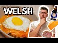 Welsh  classic french recipe with beer cheese and meat