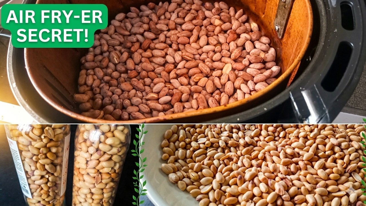 Perfectly Roasted Groundnuts in Minutes | Air Fryer Hack