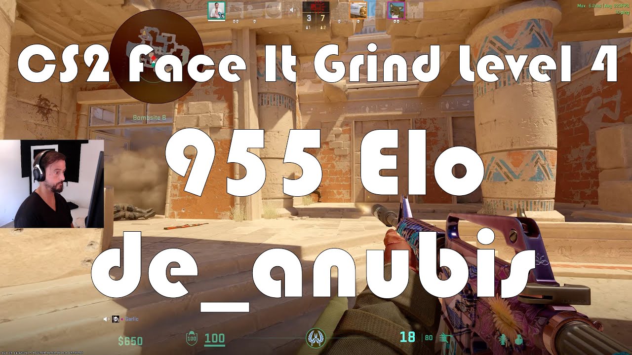 CS2 Face-It Grind - Face-It Level 4 - 955 Elo - de_anubis - YouTube