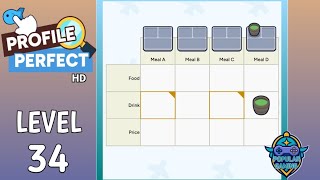 Profile Perfect Level 34: Gameplay Solution