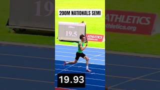 Famous Bronson Hearn-Smith 200M Nationals Semi u17 age 15 Profile