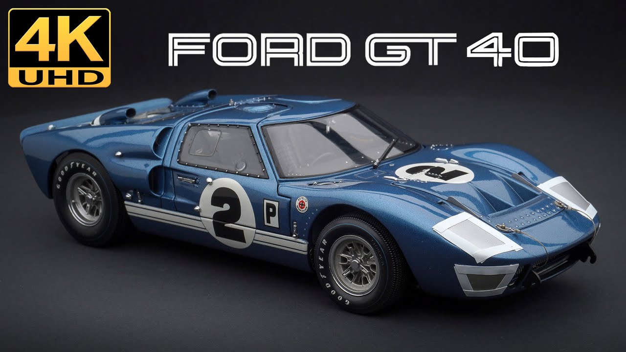 Exoto - 1966-67 Exoto Ford GT40 Mk II - 1966 Le Mans 24 Hours,  Hawkins/Donohue