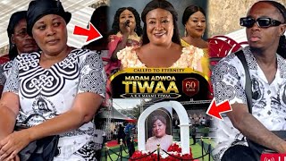 😭live: Sorrow Fills Maame Tiwaa’s Funeral; Mourners From Accross Ghana Join Family …