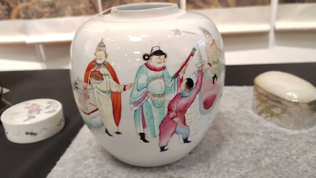 下周的亚洲艺术品拍卖，几件明清的景泰蓝不错！