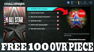 NEW CHALLENGES FOR *FREE* 100 OVERALL EVENT PIECE IN NBA 2K26 MYTEAM! screenshot 2