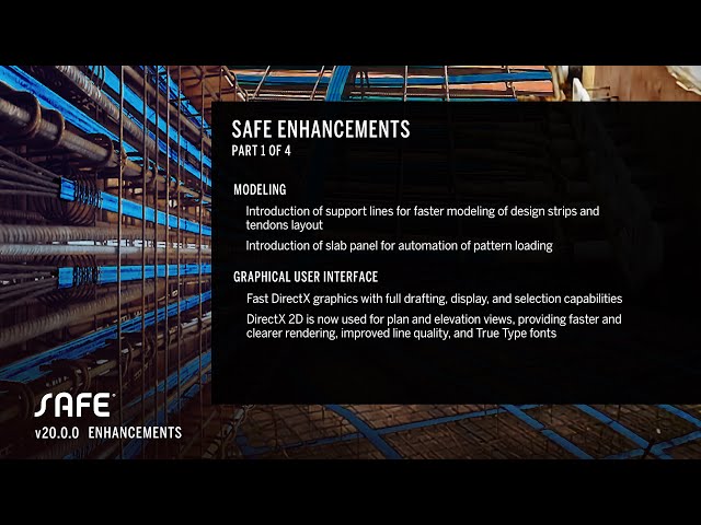 SAFE v20.0.0 Enhancements PART 1 of 4