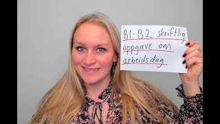 Video 771 Oppgave om seks timers arbeidsdag B1-B2 nivå