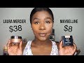 New Maybelline Fit Me Loose Powder vs. Laura Mercier Translucent Powder l Review