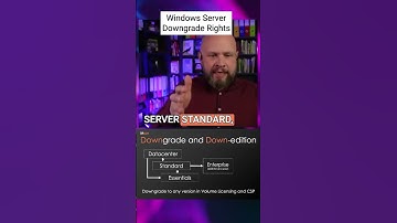 Windows Server Downgrade and Down-edition