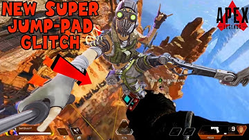 NEW SUPER OCTANE JUMP-PAD GLITCH In The Firing Range - Apex Legends