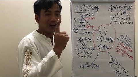 Liệu Trình Xả Sỏi Trong Túi Mật và Gan