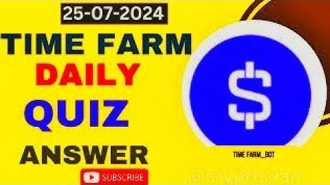 Time Farm Airdrop Daily Quiz and Answer| When was the London Hard Fork upgrade implemented on the