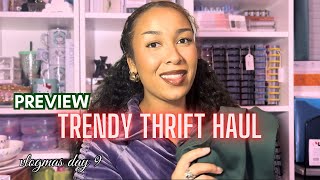 NEW Y2k Inspired Thrift Finds | 2023 VLOGMAS DAY 9 Snip | SEE The Full Haul on VIRGO ANNA