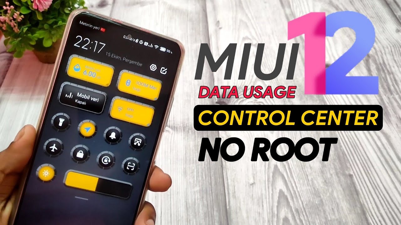Finally MIUI 12 Data Usage Enabled | How To Enable Data Usage in Control Center | Mi 11x