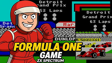 Formula One by CRL - ZX Spectrum - Sports Management Simulation.