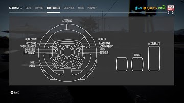 Need for Speed®: Payback @ 4k pt.126 - What I see for wheel settings on PC