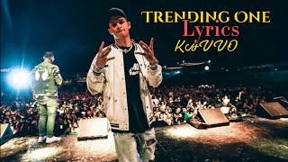 Kavvo - Trending One (Vídeo Lyrics)