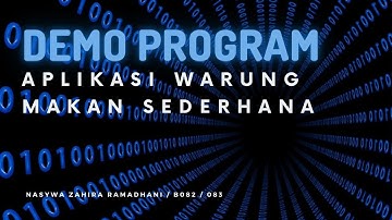 Final Project Program Warung Makan Sederhana (B082_21082010083_Nasywa Zahira Ramadhani)