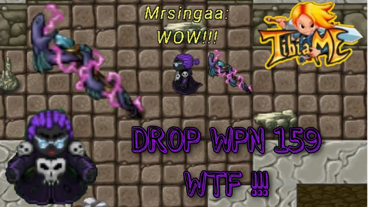 Tibiame W23 Hunt Manticrab DROP WPN 159!!! By New Ruler