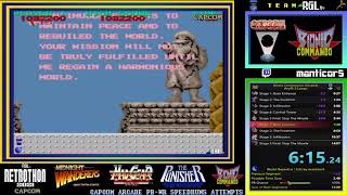 Bionic Commando, Capcom Arcade-1987. Any% Arcade 2 Loops: 12:24