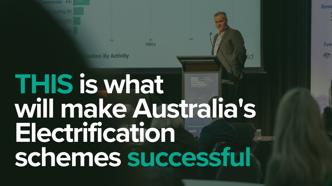 Improving Australia’s energy efficiency schemes for the future | Stuart Edgley EEC 2024