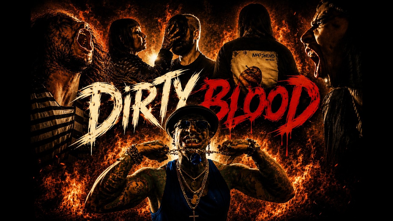 MAD SNEAKS transforma a dor em libertação e dá voz a talentos alternativos no clipe de “Dirty Blood”