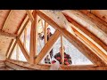 Gable Cladding & Snowcat Recovery / Ep78 / Outsider Log Cabin