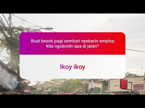 Ikoy ikoy Versi Saya Bukan Seperti Mereka