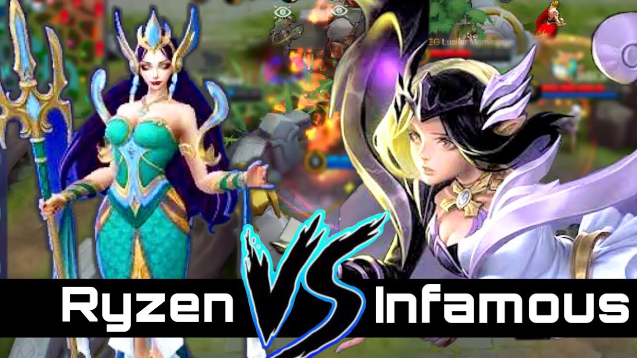 Ryzen Vs Infamous eSports | Indian Best Squads | Global No. 1 Kadita | Ryzen Perfect| Build and tips