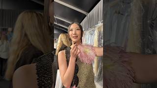 EJAE reveals the illusion backstage at the #DiorCruise 2027 Show